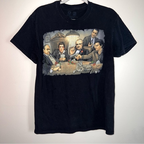 Big Chris Art Get Down Art Gangster Poker Game T-shirt Size Medium - Picture 5 of 8